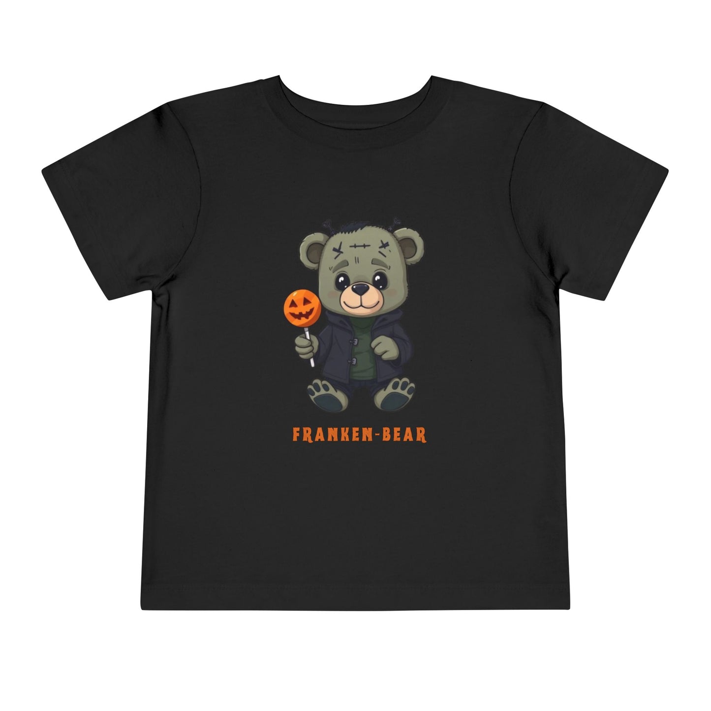 Toddler Frankenstein T-shirt Halloween Monster Tshirt Cute Kid's Frankenstein Teebfor Halloween Trick-or-Treat Outfit Halloween Spooky Toddler tops