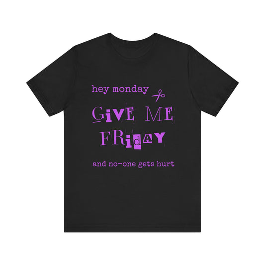 Funny Ransom Note Tee Humorous Tshirt Ransom Note Style Mood Boost Gift for Friends Gift for him Gift for her