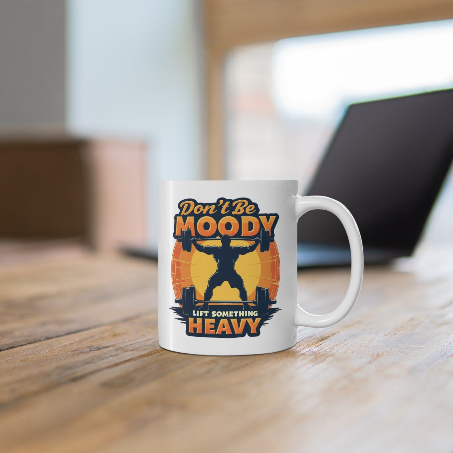 Motivational Workout Mug | Funny Coffee Cup for Gym Lovers | Gift for Fitness Enthusiasts, Weightlifting, Home Gym, Motivational Quotes