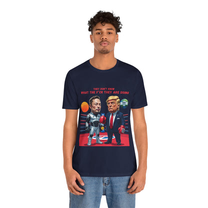 Donald Trump Elon Musk Political Humor Tee with Trump quote Gift for Debate Lovers Funny Trump Tshirt Funny Elon Musk tee