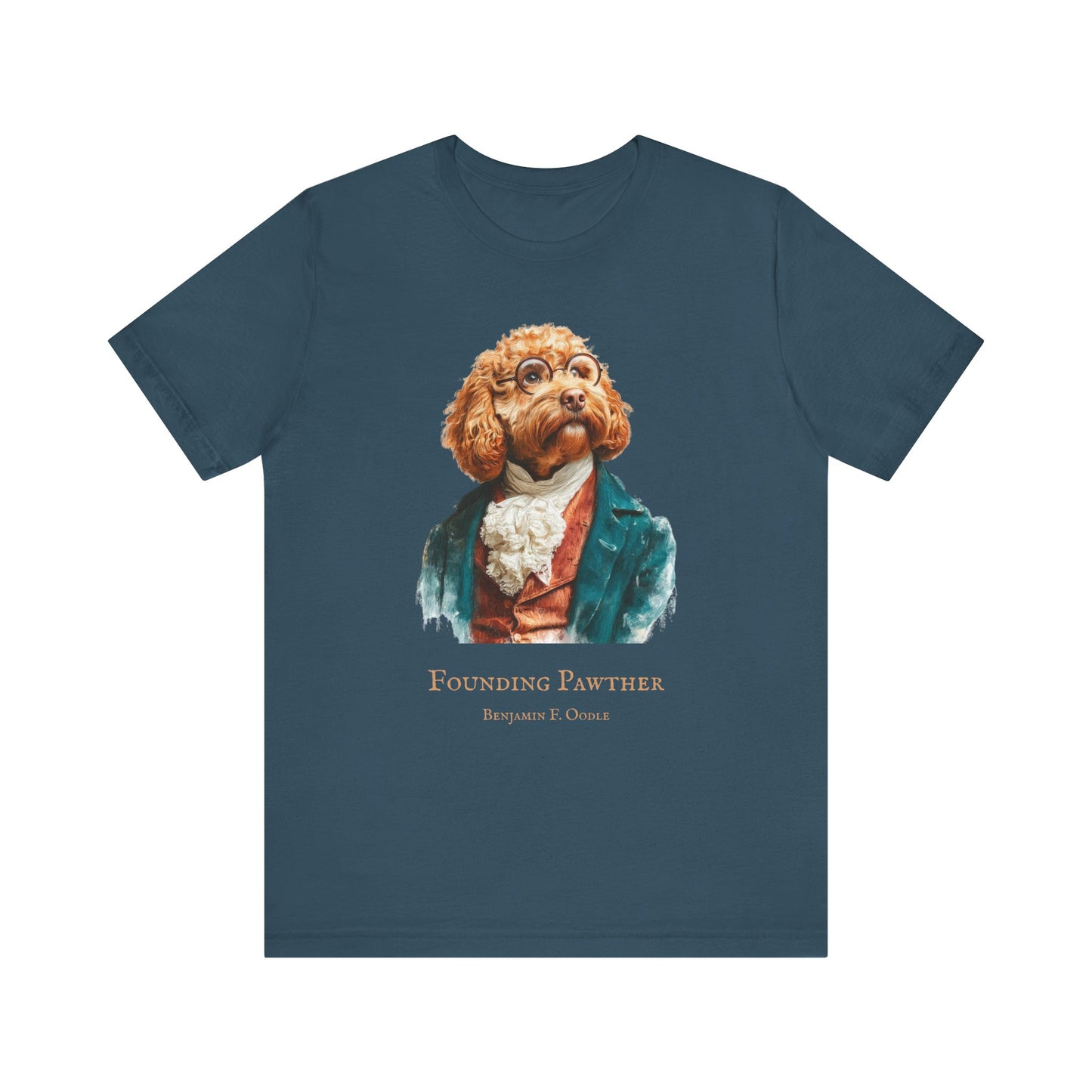 Benjamin Franklin Cavoodle "Founding Pawther" Tee - Funny Pet-Themed T-Shirt for Dog Lovers, Gift for Birthdays, Casual Wear, Funny Pet Apparel, Animal [...]