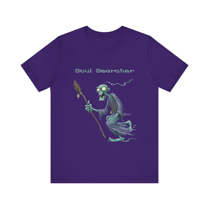 Halloween Creepy Ghoul Tshirt  Soul Searcher Creepy T-shirt for Halloween costume Gift for Her Halloween Gift for Him