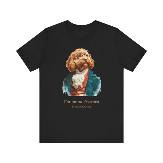 Benjamin Franklin Cavoodle "Founding Pawther" Tee - Funny Pet-Themed T-Shirt for Dog Lovers, Gift for Birthdays, Casual Wear, Funny Pet Apparel, Animal [...]