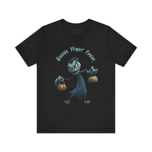 Halloween Creepy T-shirt Spooky Night Ghost Tshirt Spooky Fun Halloween Costume T-Shirt Ghostly Vibes Gift for Him Gift for Her