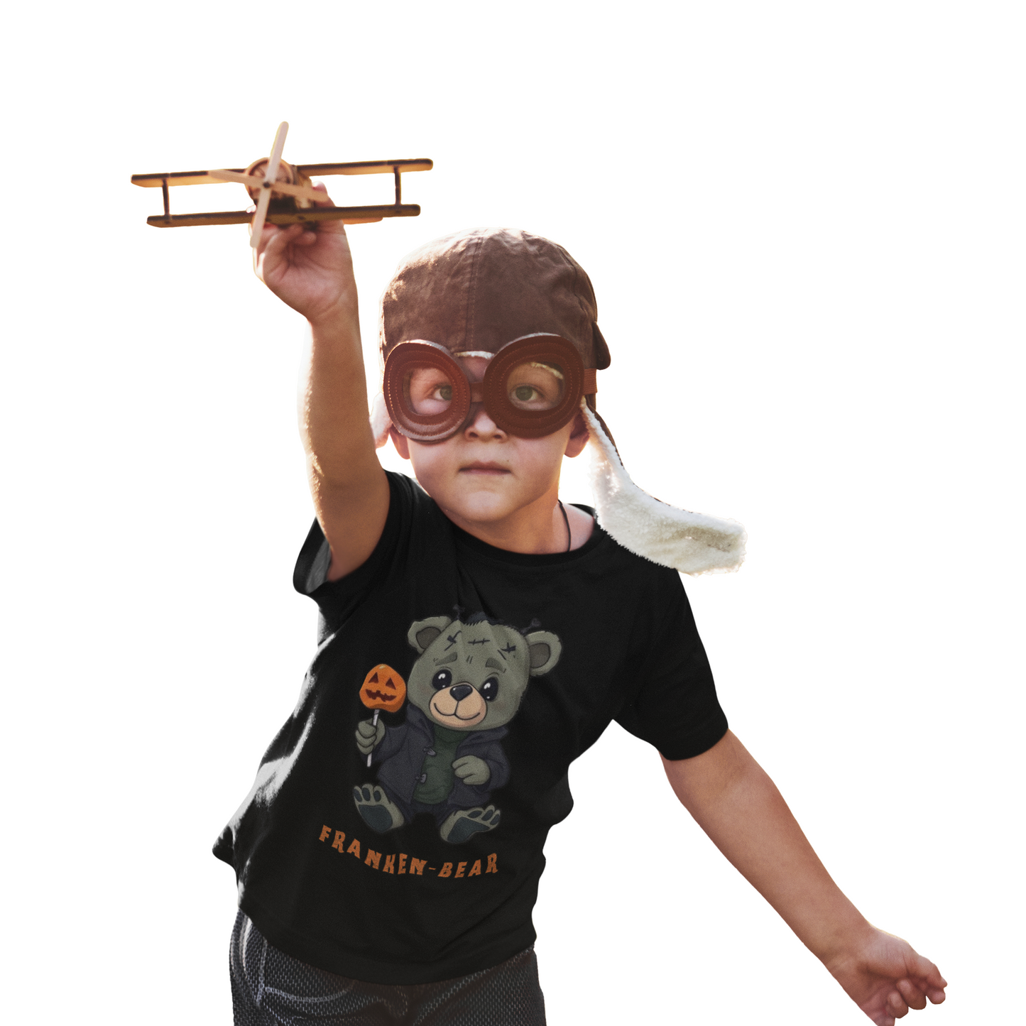 Toddler Frankenstein T-shirt Halloween Monster Tshirt Cute Kid's Frankenstein Teebfor Halloween Trick-or-Treat Outfit Halloween Spooky Toddler tops