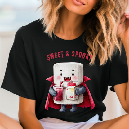 Halloween Marshmallow Vampire Blood Shirt Spooky Halloween T-Shirt Halloween Gift for Him Gift for Him