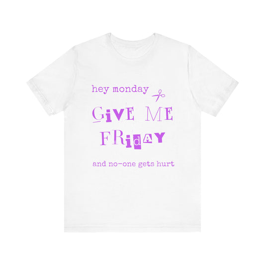 Funny Ransom Note Tee Humorous Tshirt Ransom Note Style Mood Boost Gift for Friends Gift for him Gift for her