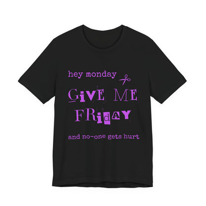 Funny Ransom Note Tee Humorous Tshirt Ransom Note Style Mood Boost Gift for Friends Gift for him Gift for her