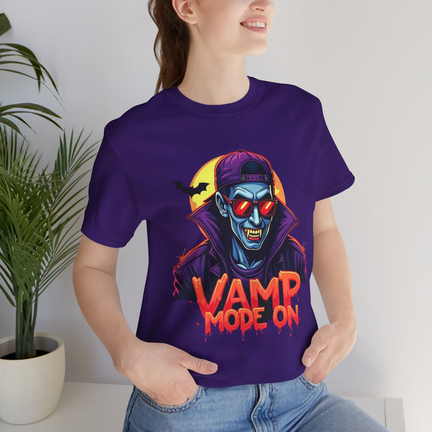Vampire Street Style Vampire T-Shirt Graphic Vampire Halloween  Tee Halloween Costume Gift for Her Gift for Him
