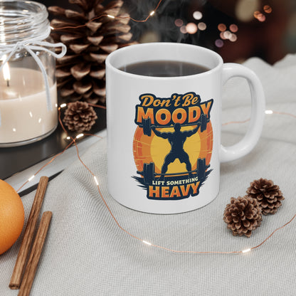 Motivational Workout Mug | Funny Coffee Cup for Gym Lovers | Gift for Fitness Enthusiasts, Weightlifting, Home Gym, Motivational Quotes