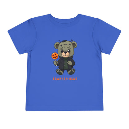 Toddler Frankenstein T-shirt Halloween Monster Tshirt Cute Kid's Frankenstein Teebfor Halloween Trick-or-Treat Outfit Halloween Spooky Toddler tops