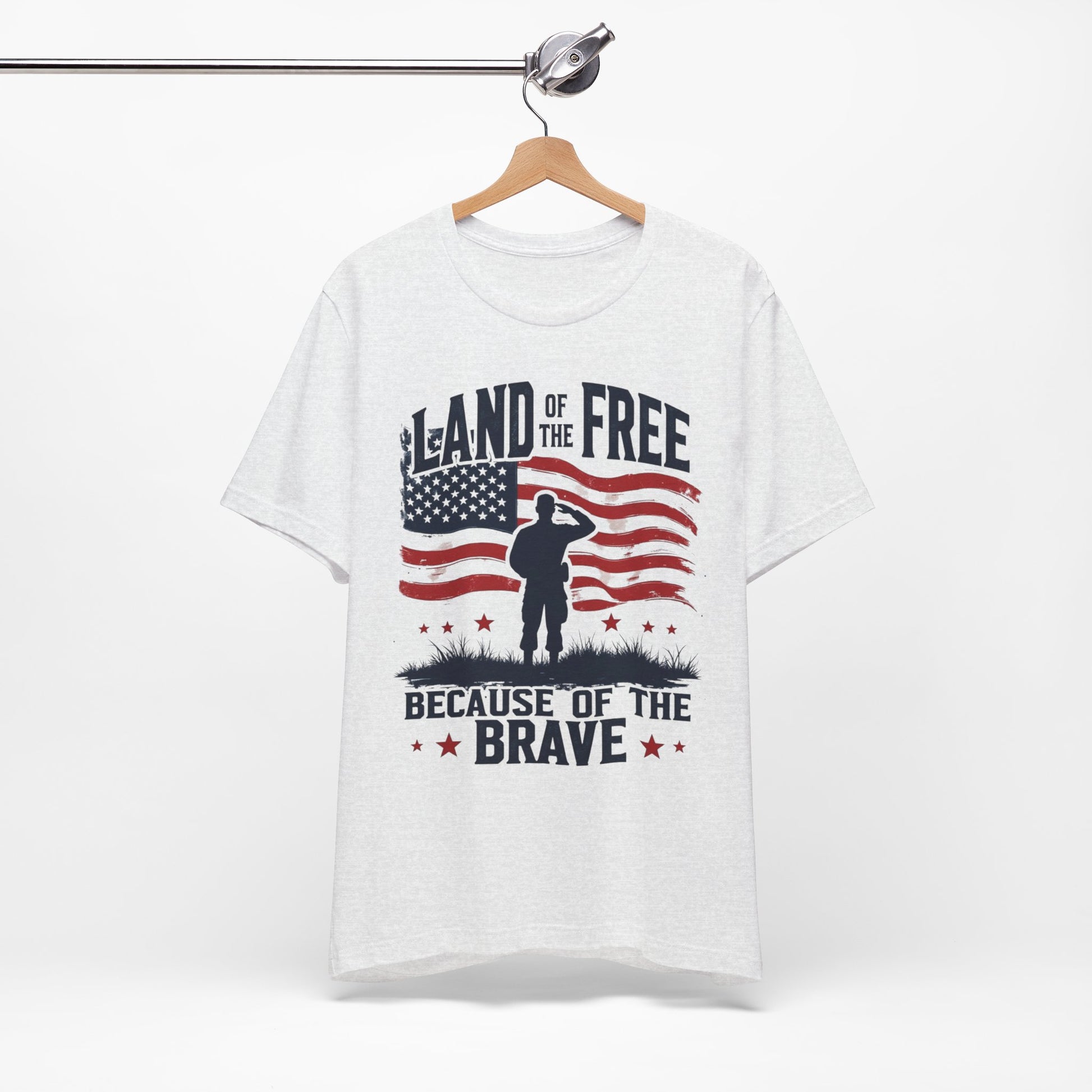 Land_of_the_Free_because_of_the_Brave_on_hanger white